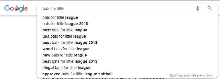 How to do SEO for a Website - little league