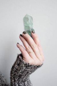 how to sell crytals online - crystal in hand
