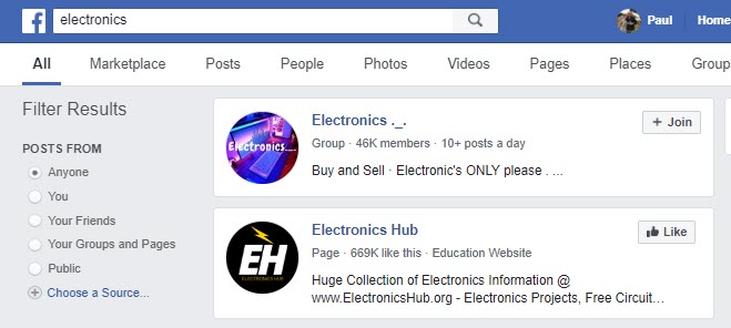 How to Sell Electronics Online - fb groups
