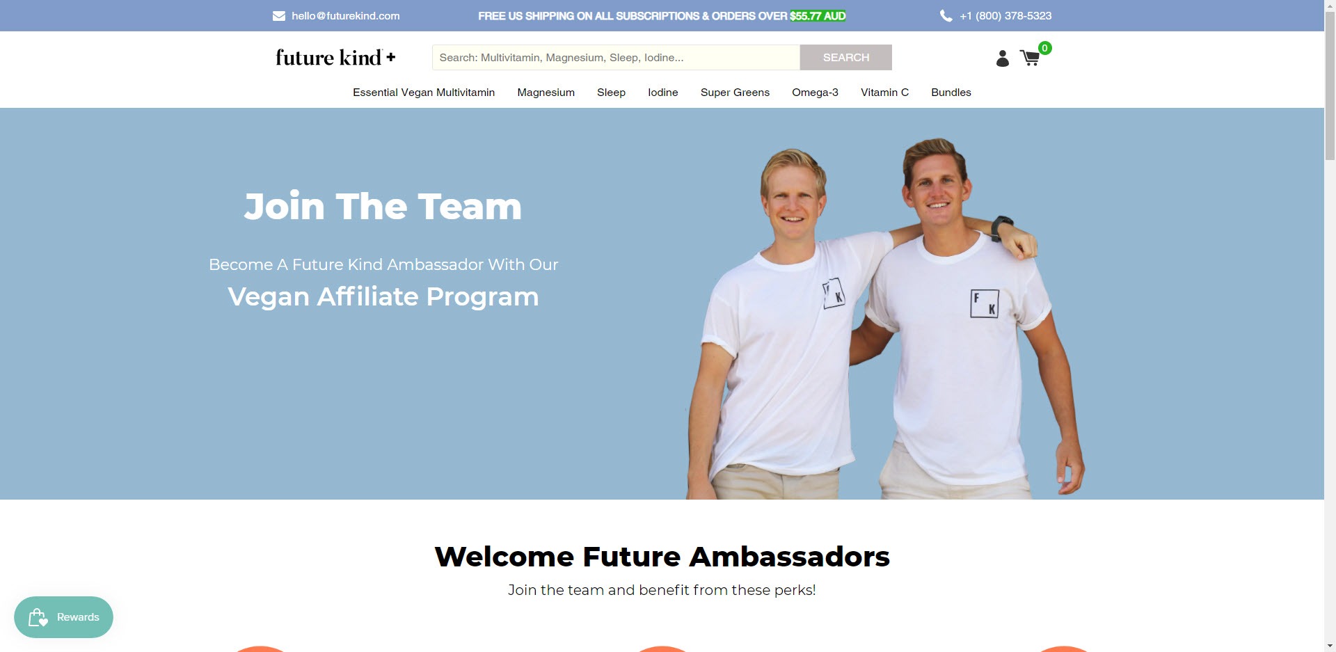 supplement affiliate programs - future kind affiliate