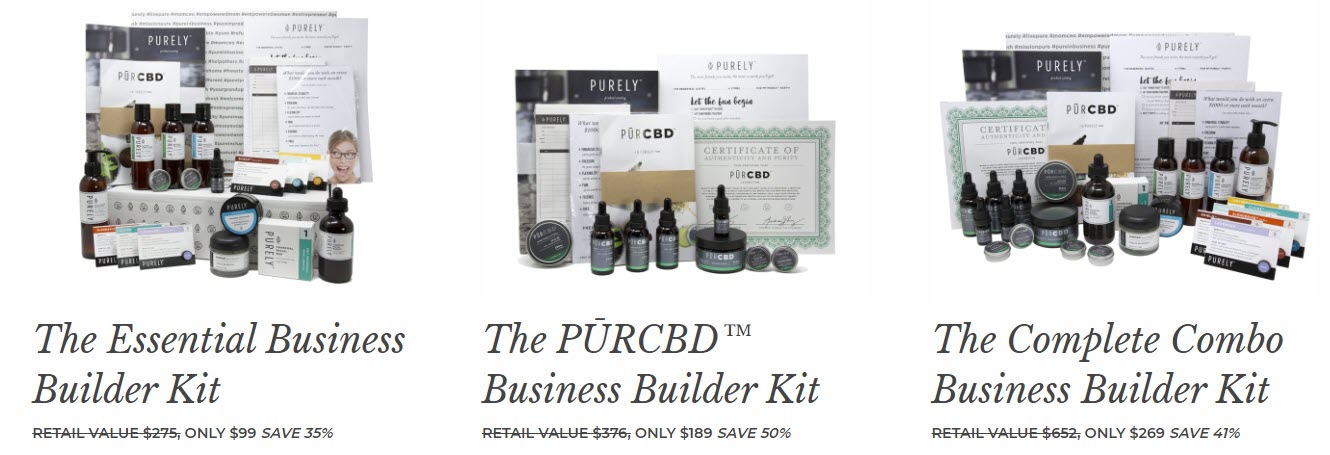 Purely Essential Oils MLM Review - kits
