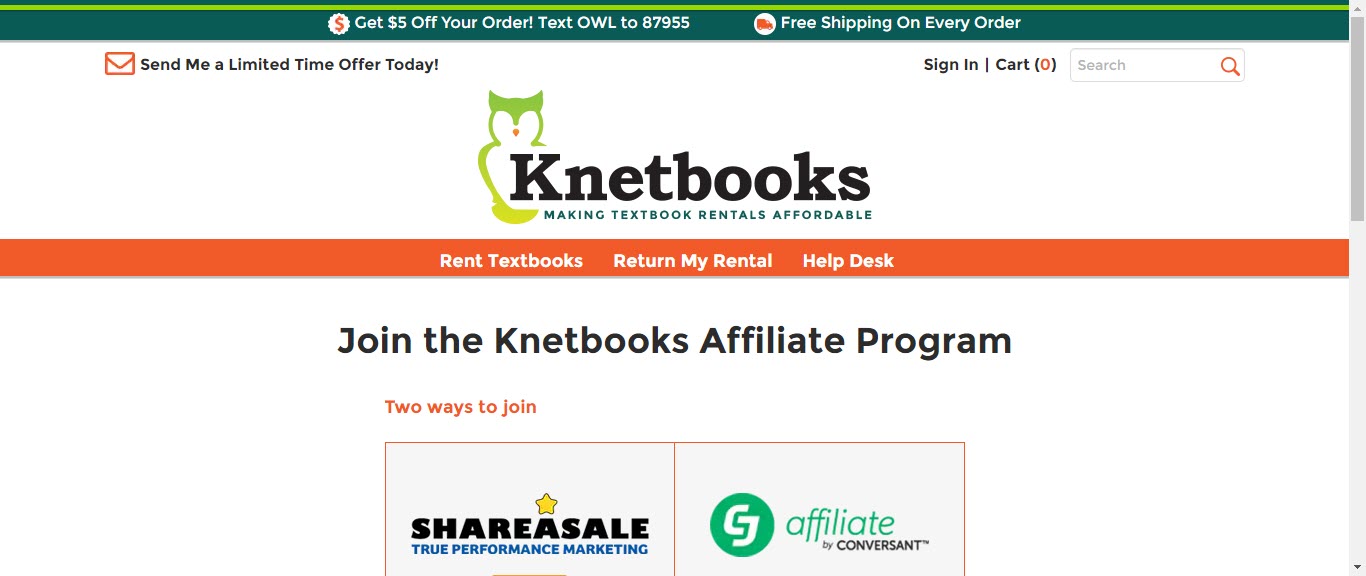 book affiliate programs - knetbooks affiliate