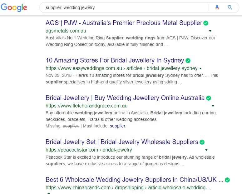 Online Wedding Website - wedding supplier