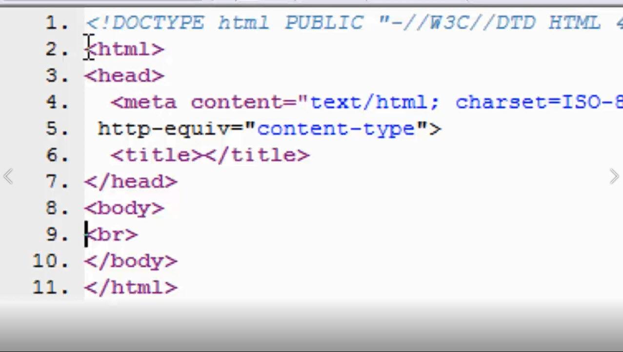EZ HTML Basics - video 2