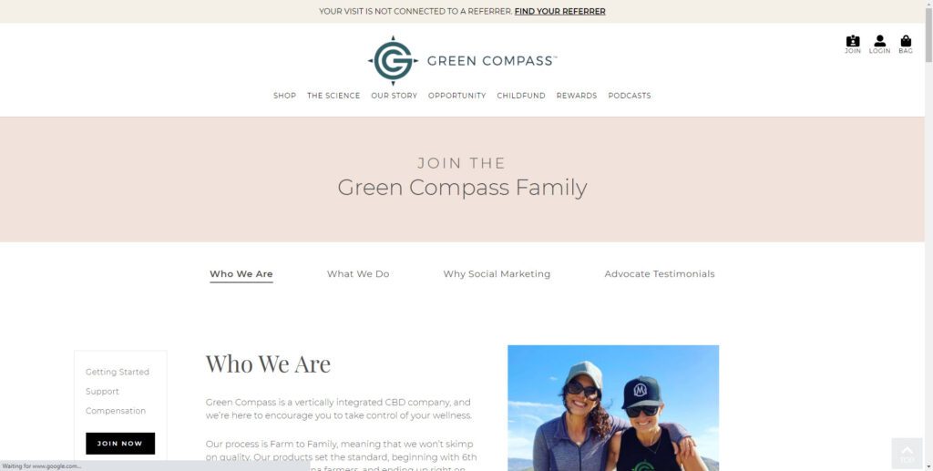 Green Compass MLM Review - opportunity