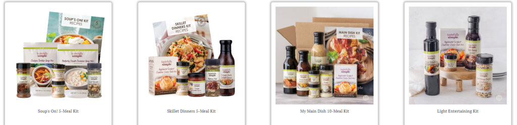 Tastefully Simple MLM Review - meal kits