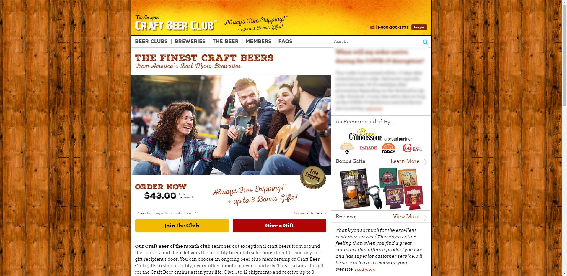 Beer affiliate programs - Craft Beer Club Home