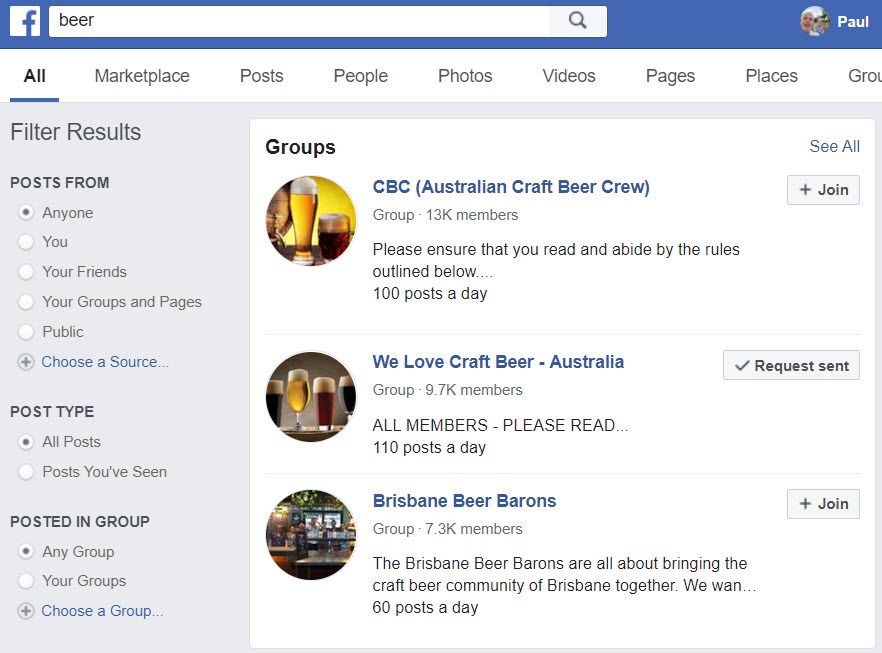 How To Sell Beer Online - FB Groups