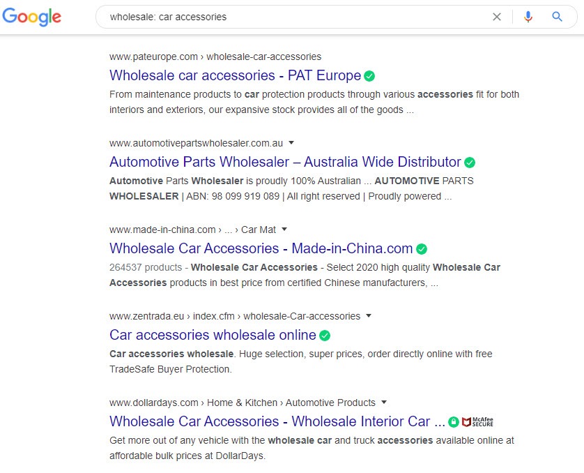 How To Sell Car Accessories Online - accessories wholesale