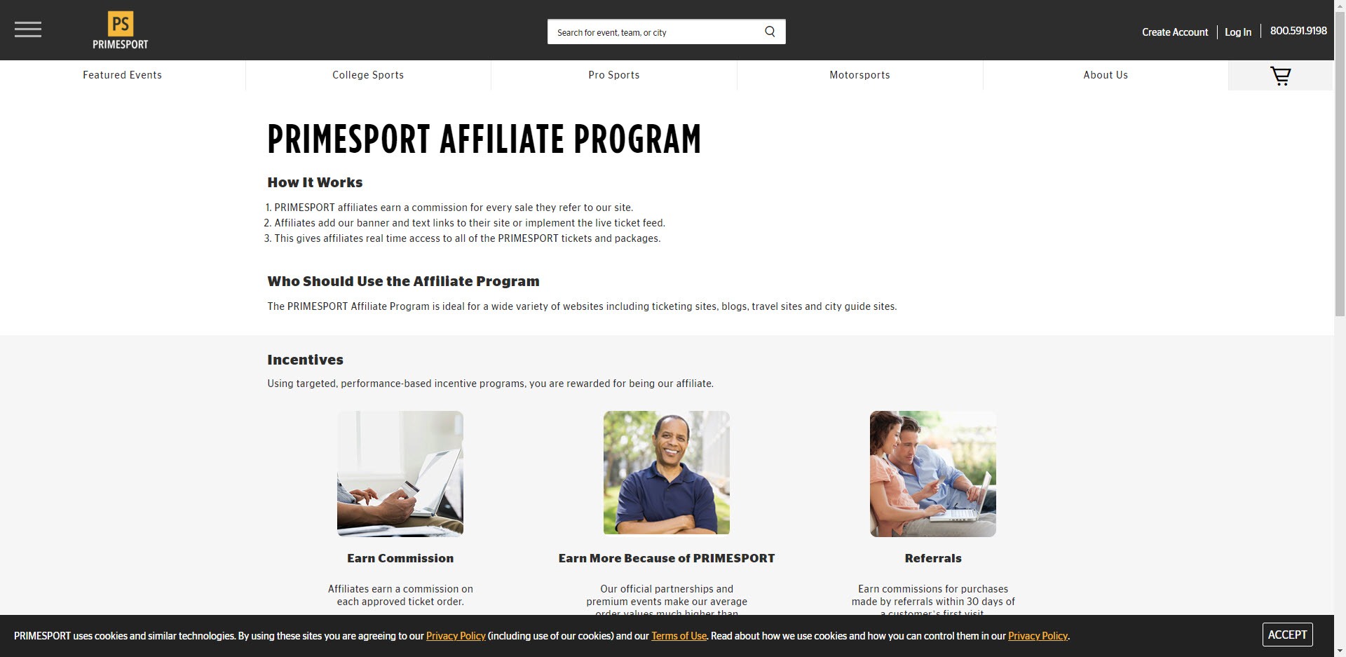 Sports Affiliate Programs - Prime Sports Affiliate