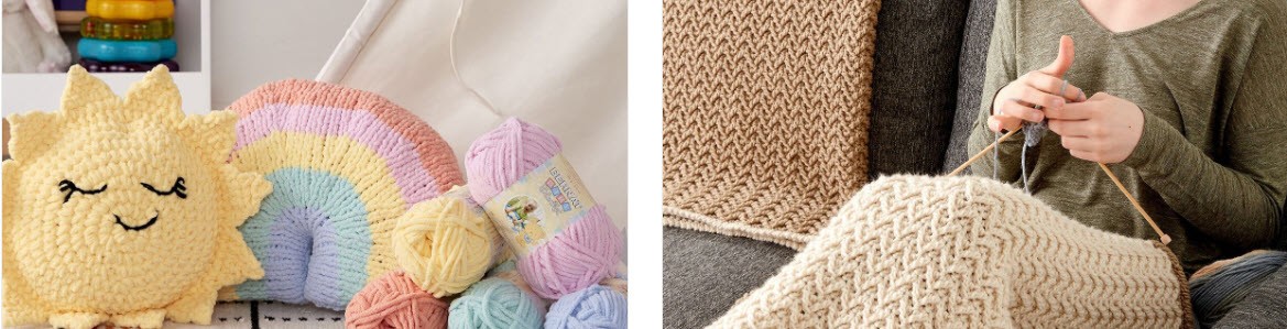 Knitting Affiliate Programs - Yarnspirations stripe
