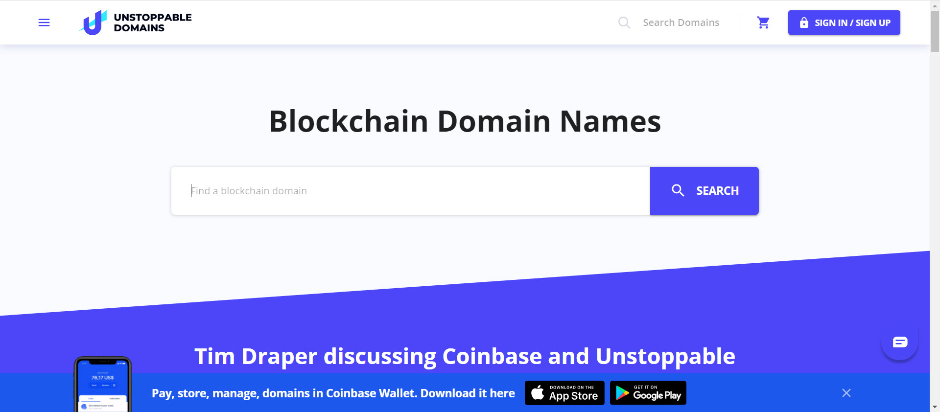Crypto affiliate programs - Unstoppable Domains