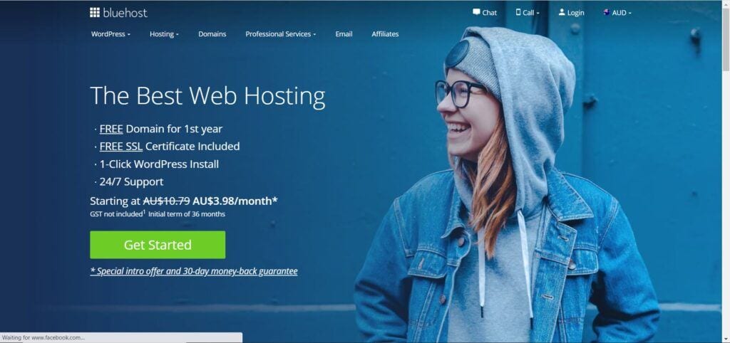 web hosting affiliate programs - Bluehost