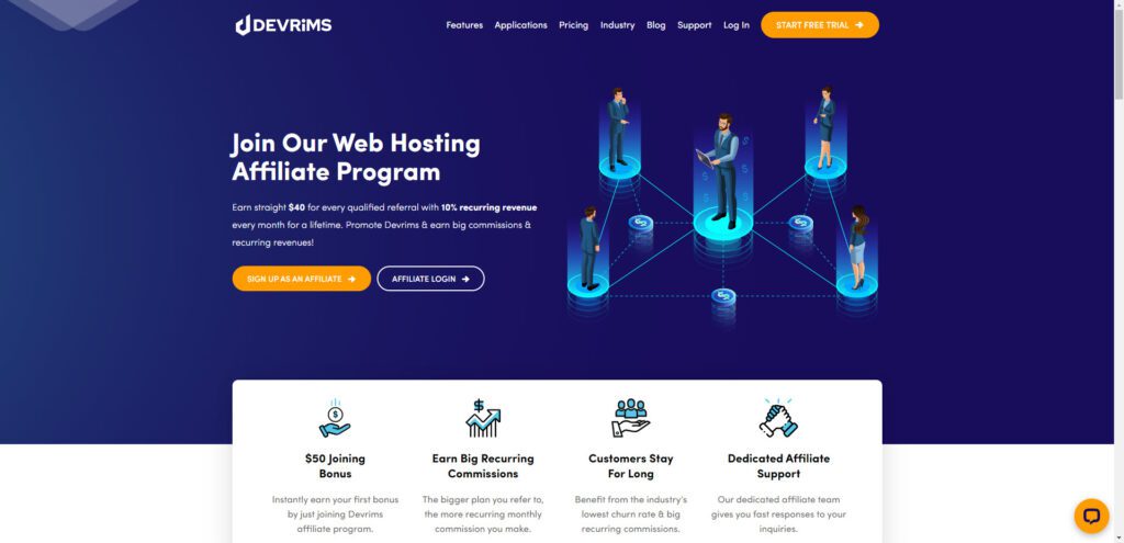 web hosting affiliate programs - devrims affiliate