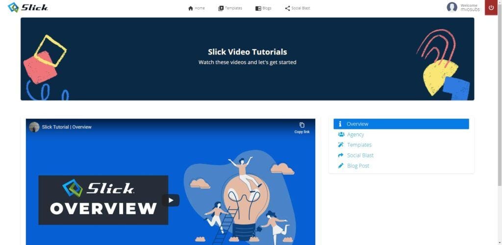 Slick review - tutorial