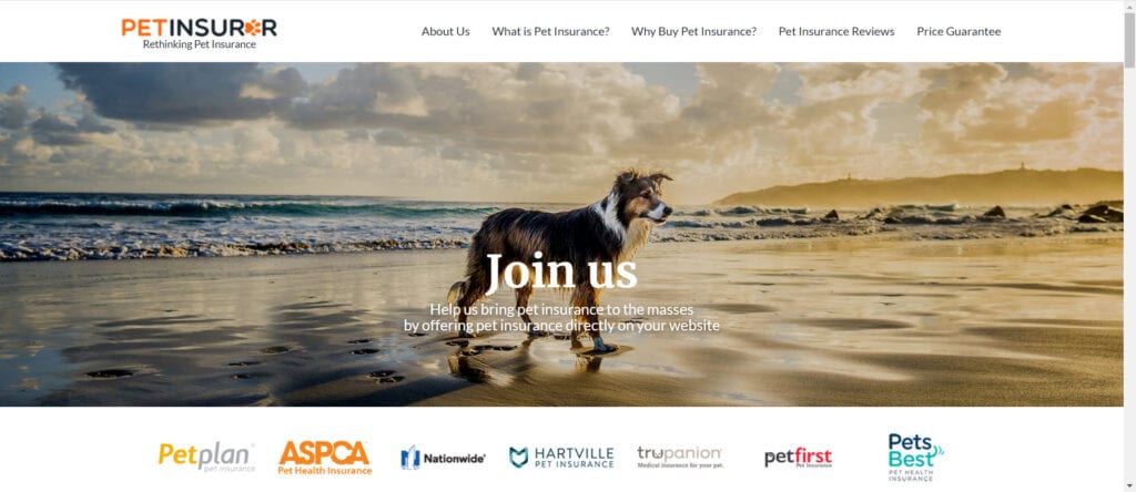 Insurance affiliate programs - Pet Insurer affiliate