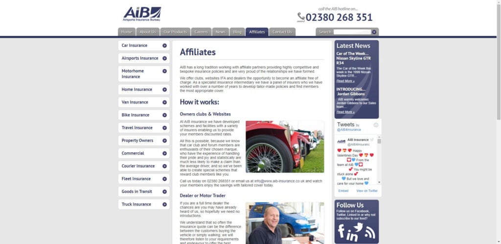 auto insurance affiliate programs - aib affiliate