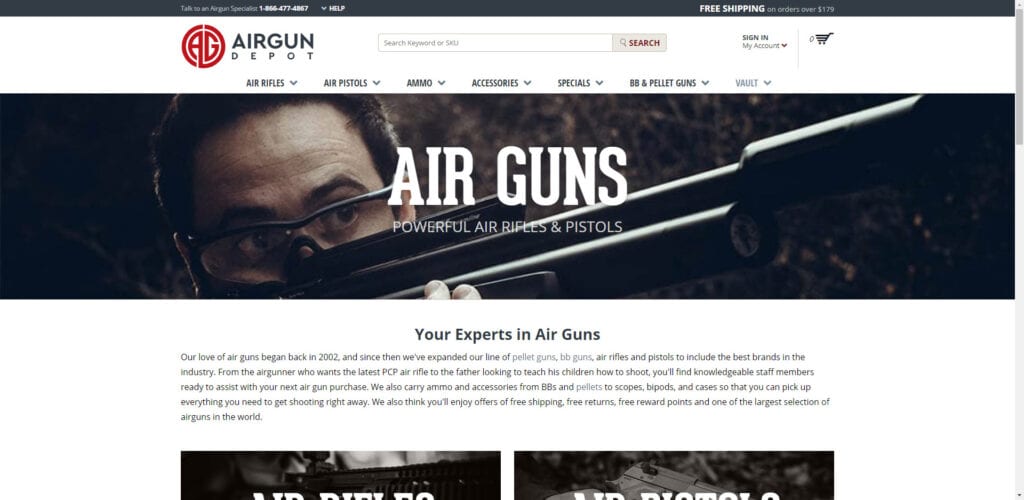 Hunting Affiliate programs - Airgun Depot
