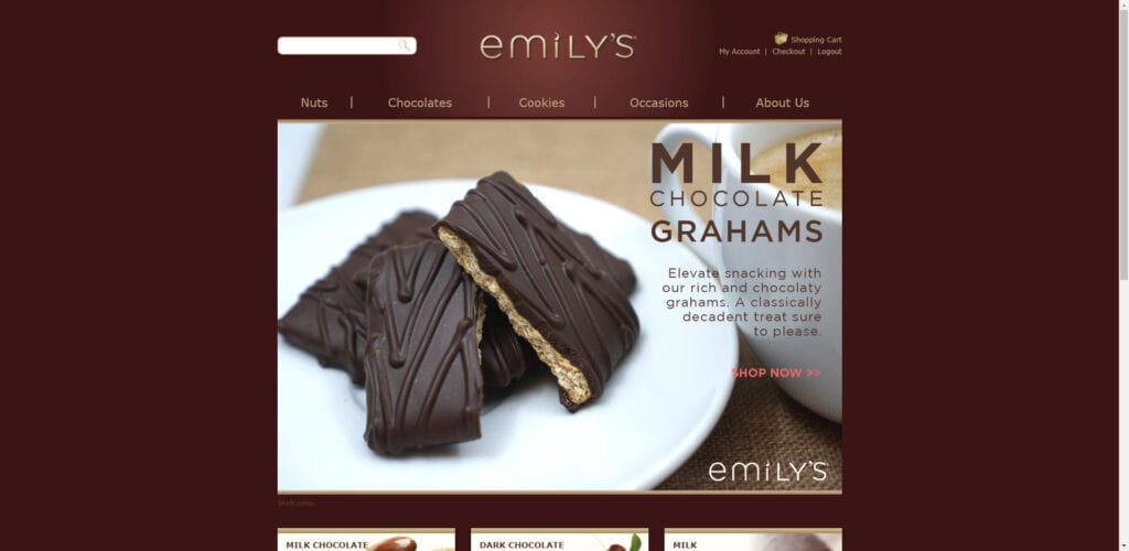 Chocolate Affiliate Programs - Emily's