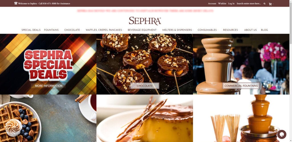 Chocolate Affiliate Programs - Sephra
