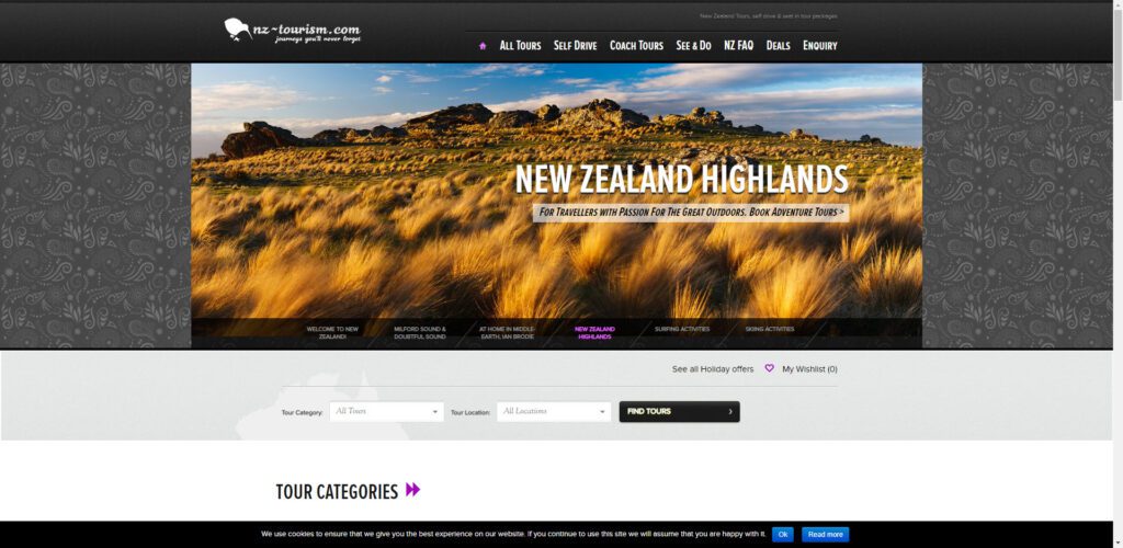 New Zealand Affiliate Programs - new zealand tourism