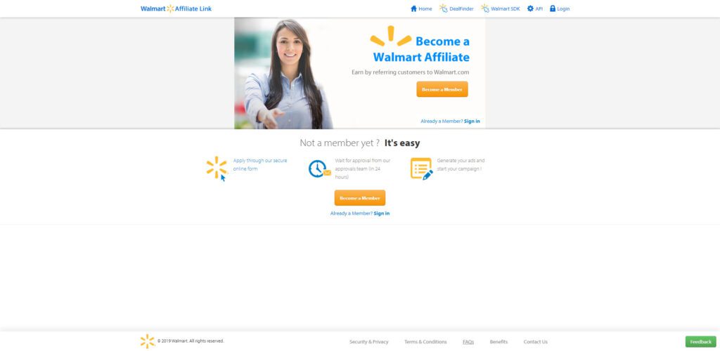 USA Affiliate Programs - Walmart Affiliate