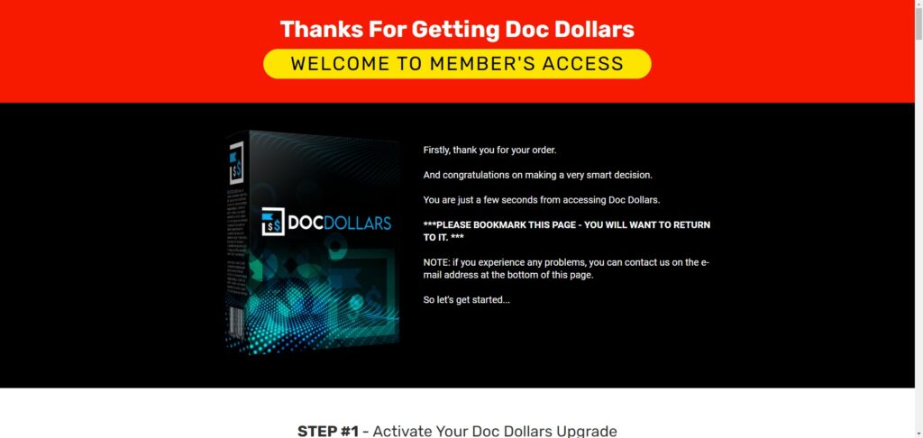 Doc Dollars Review - home