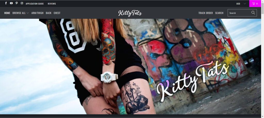 Tattoo Affiliate Programs - Kitty Tatts