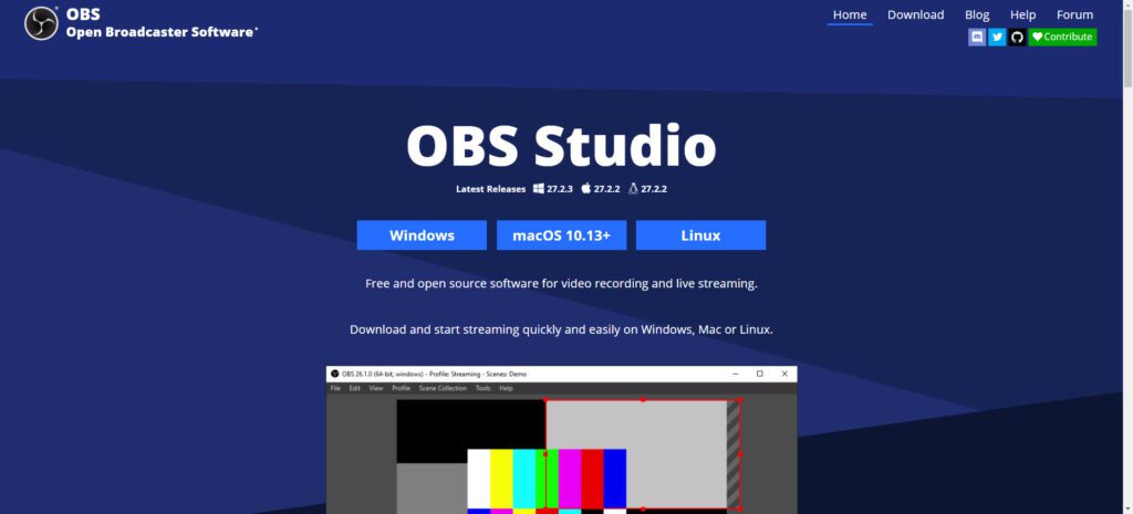 Best Live Streaming Platforms - OBS Studio