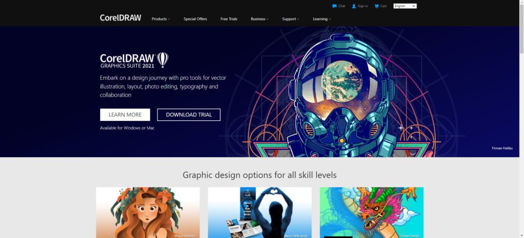best graphic design software - Coreldraw