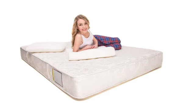 Mattress Affiliate Programs - girl on mattress