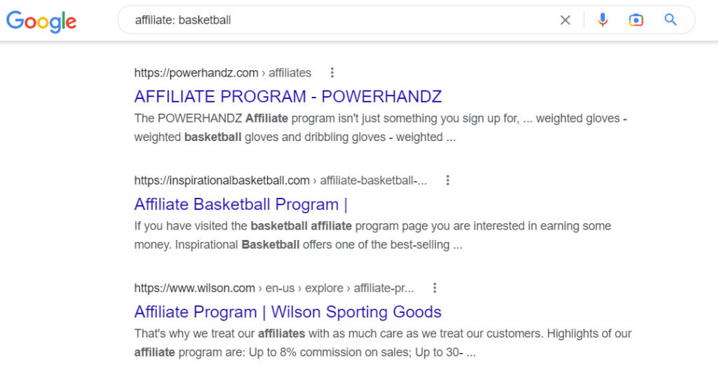 Basketball affiliate programs - Affiliate programs