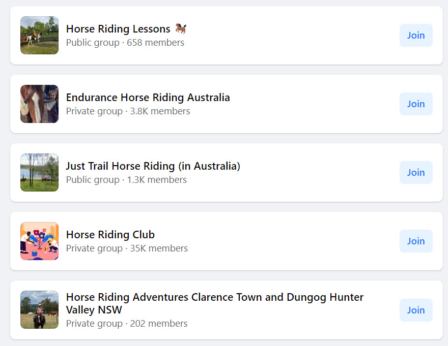sell horse riding gear online - facebook