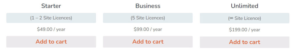 WordPress Plugins for SEO -WP Optimize pricing